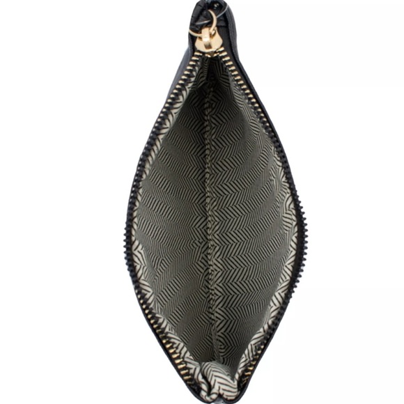 XOXO Black Wristlet with Gold Logo Preloved Like New - Picture 3 of 5